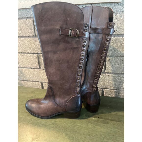 Arturo Chiang Riding Boots Sz 8 - Picture 1 of 7